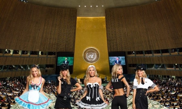 «Политические проститутки».  На Генеральную Ассамблею ООН слетелись элитные «жрицы любви» со всего света