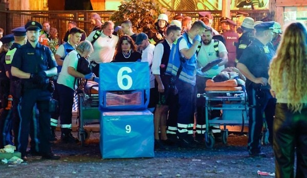 В первый день Октоберфеста несколько туристов получили травмы
