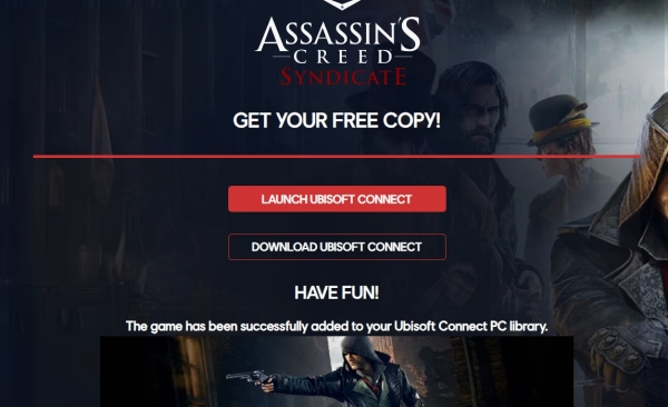 Ubisoft бесплатно раздает Assassin's Creed Syndicate для Uplay. Российским игрокам понадобится VPN