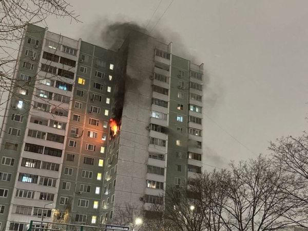 Названа причина пожара в центре Москвы, в котором пострадали двое детей